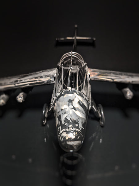 Airplane Metal Art Sculpture