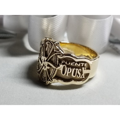 Opus X Custom Logo Gold 14k  Ring 11 1/4