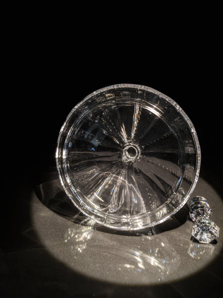 Faberge Imperial Ships Clear Crystal Decanter NIB