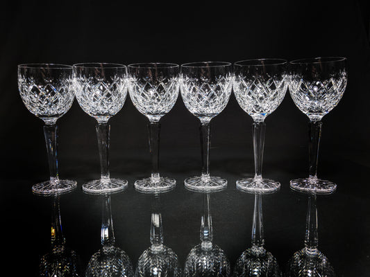 Faberge Clear Crystal Goblets
