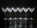 Faberge Clear Crystal Goblets