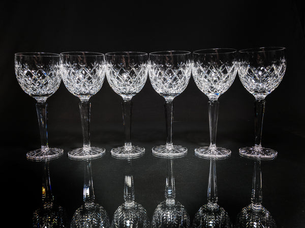 Faberge Clear Crystal Goblets