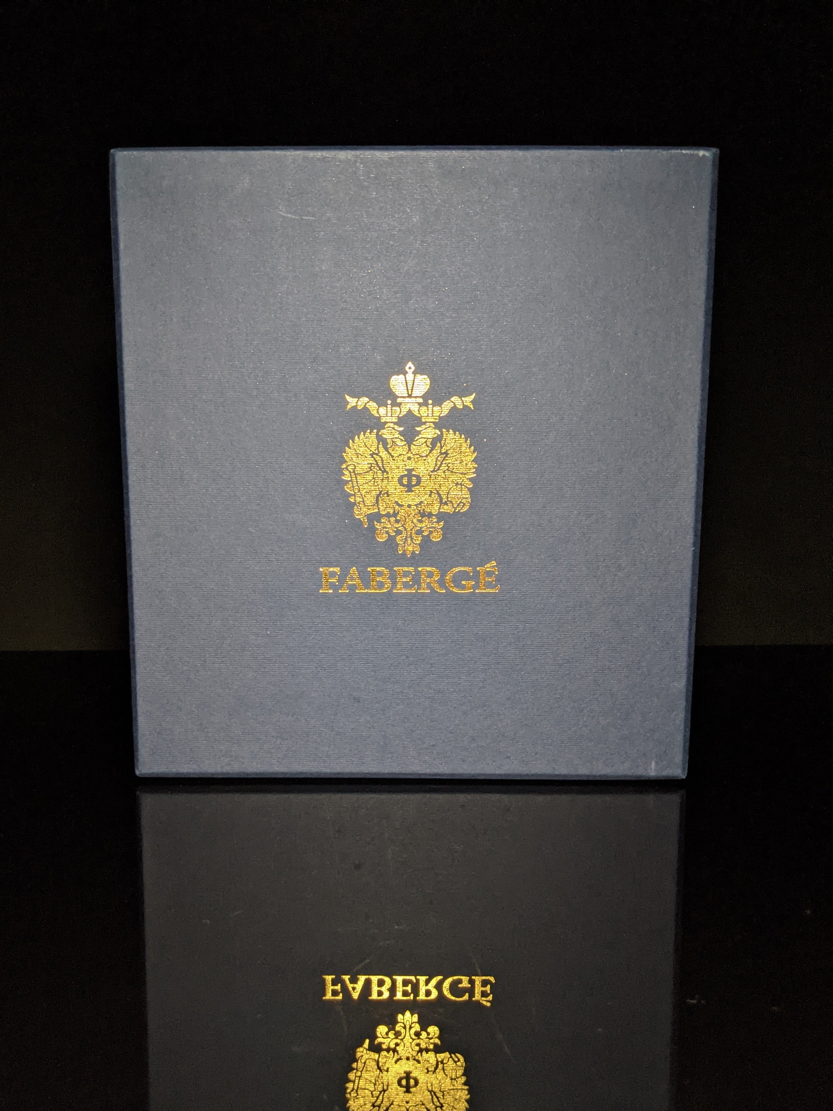 Faberge Triomphe Crystal Ice Bucket NIB