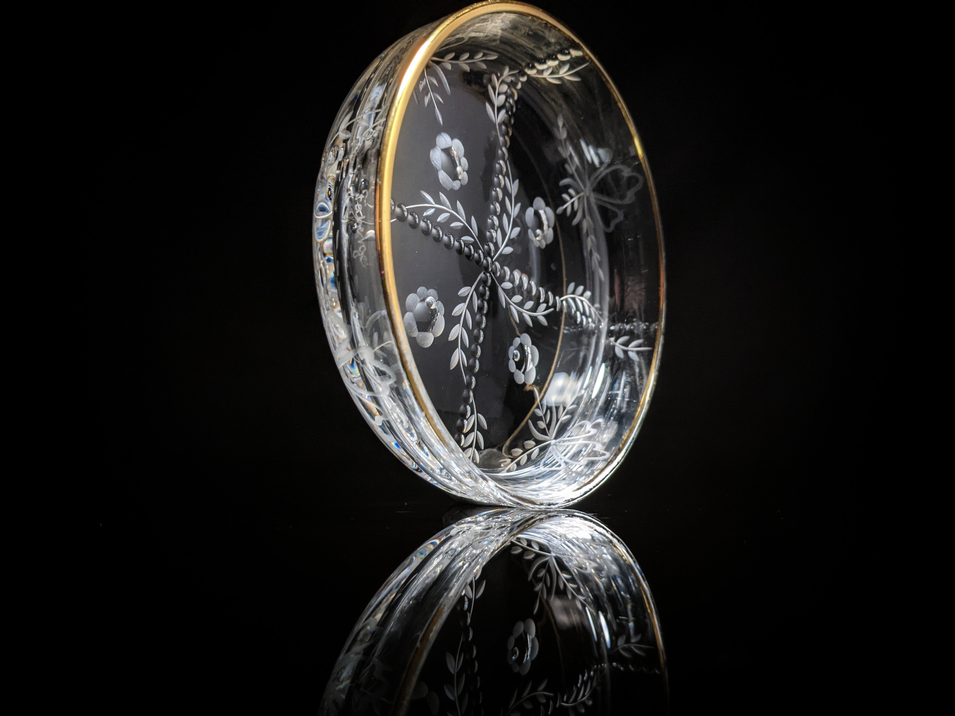 faberge bottle coaster Louis XVI in the original box