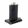 Brizard and Co. The 8 oz Flask - Lizard Pattern Black
