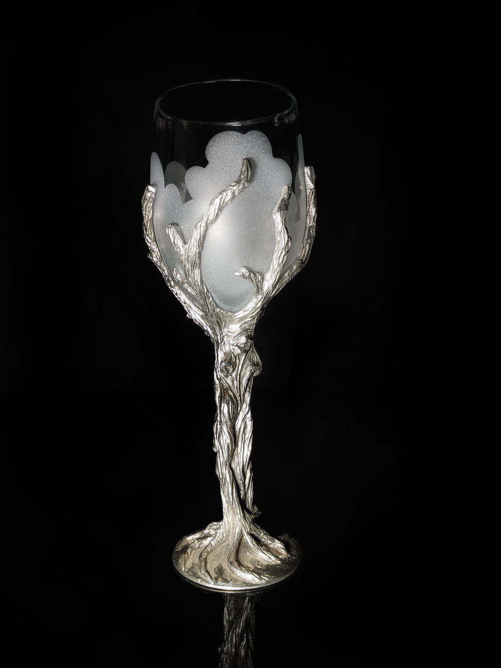 Royal Selangor Lord of Rings " Treebeard " Wine Glass