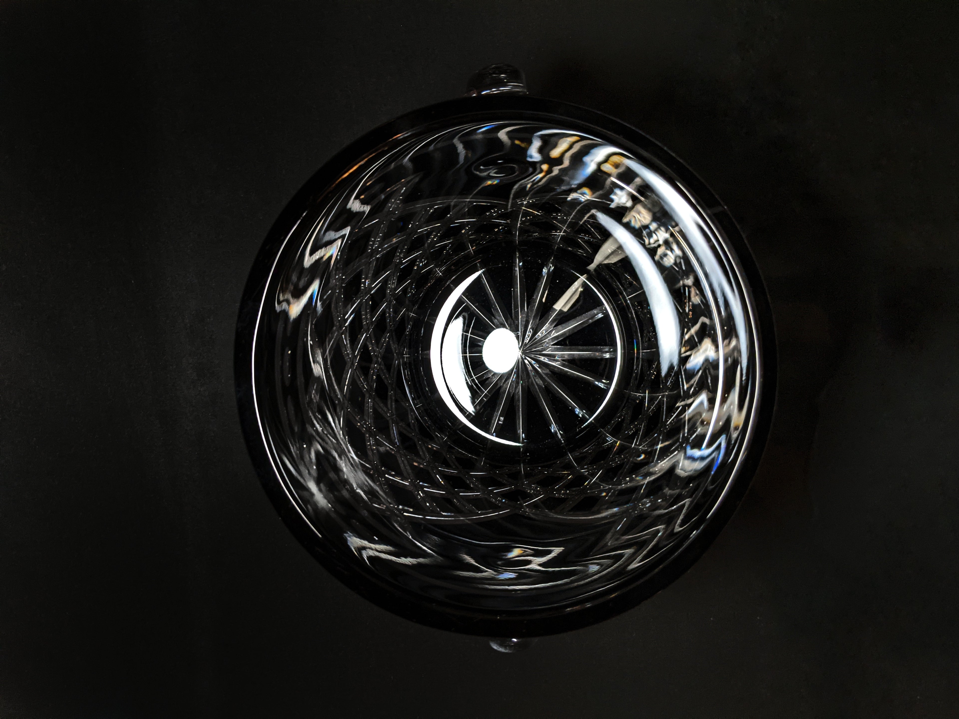 Black Crystal Champagne Ice bucket