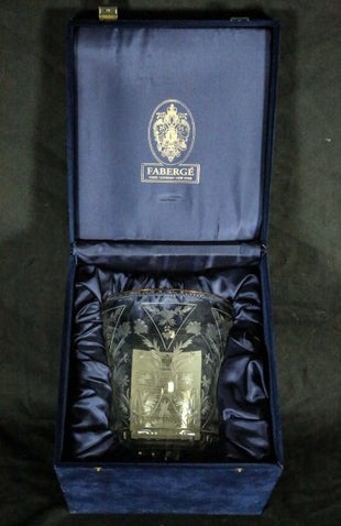 Faberge Foliage Crystal Champagne Bucket