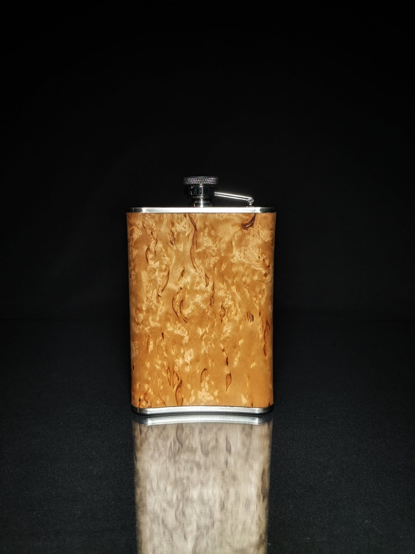 Brizard and Co. The 8 oz Flask - Birch Burl