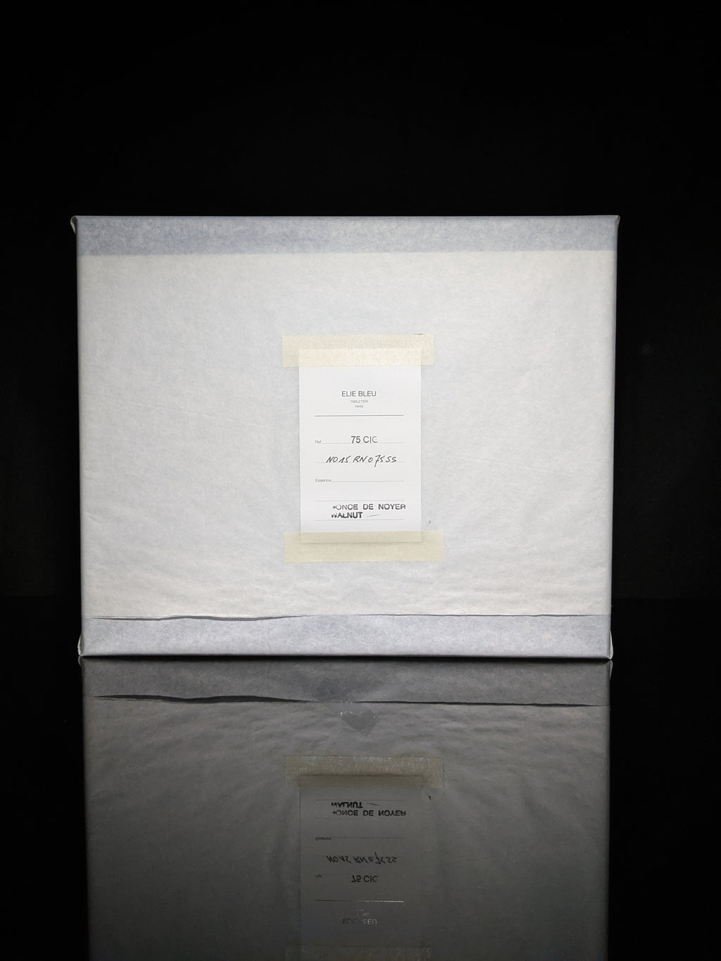 Elie Bleu Walnut Wood Humidor 75 count NIB Made in France