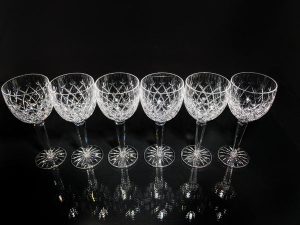 Faberge Clear Crystal Goblets