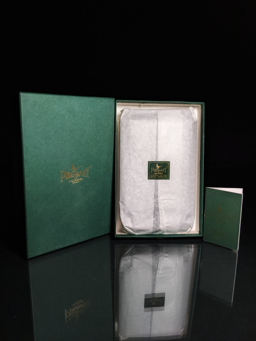 Pheasant by RD Gomez Black Croc Embossed Leather  Case
