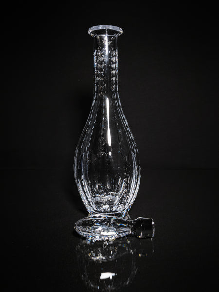 Faberge Bristol Clear Crystal Decanter NIB