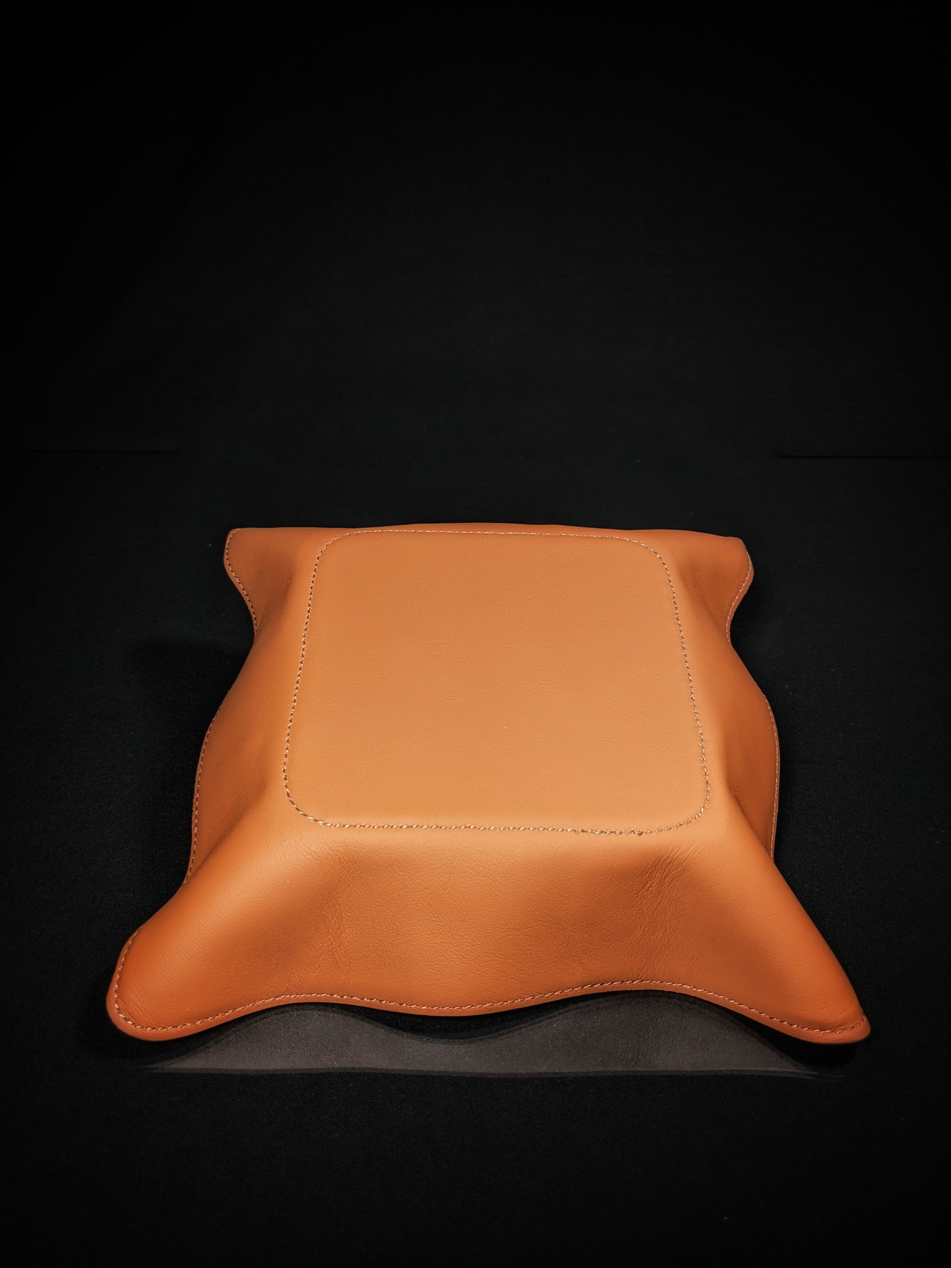 Brizard and Co Augusta Green Leather Valet Tray