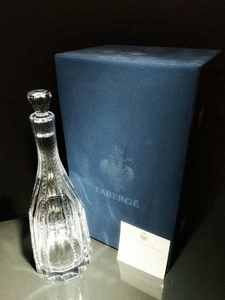 Faberge Crystal Decanter NIB