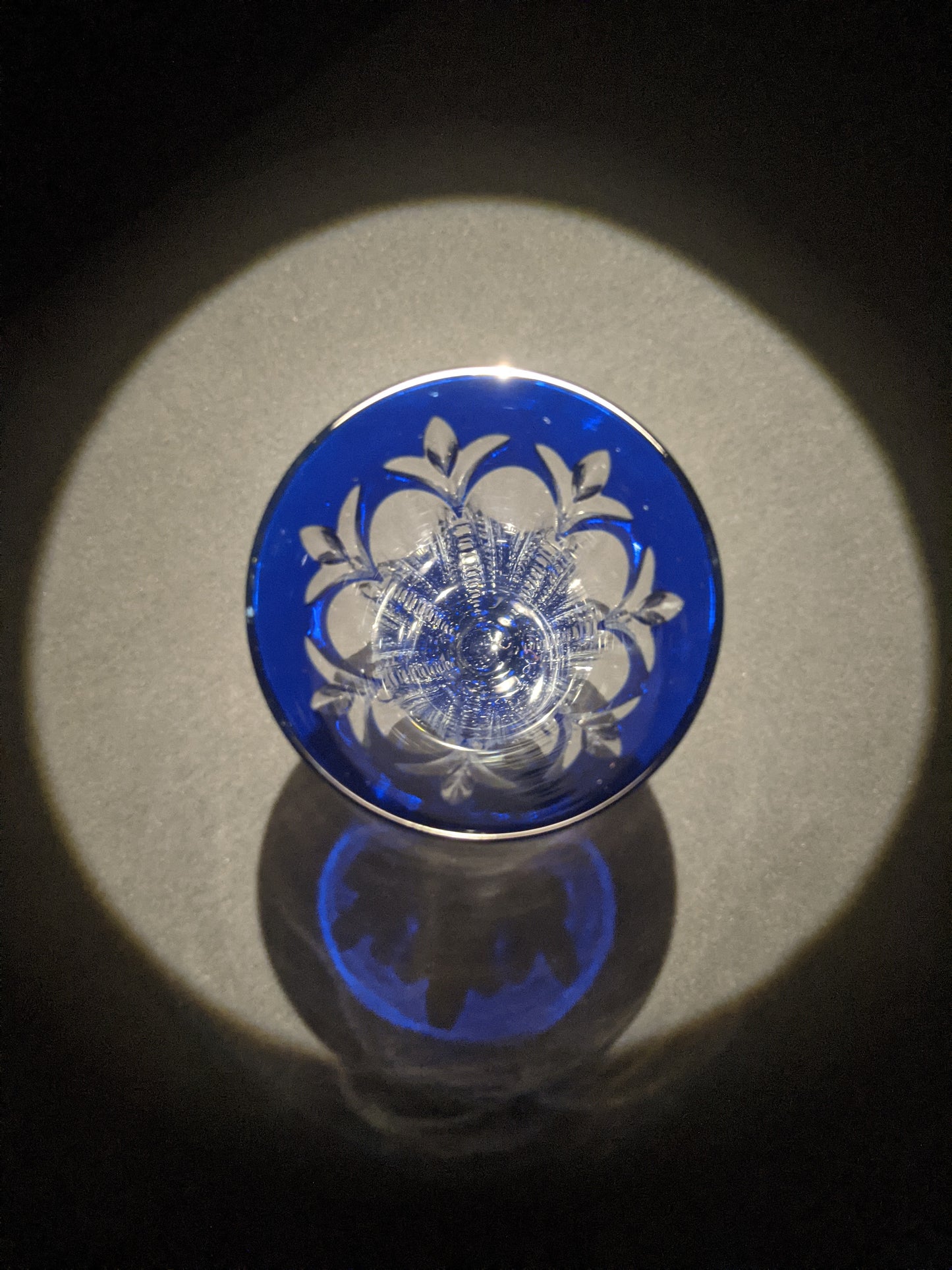 Faberge Grand Palais Crystal Colored Flutes