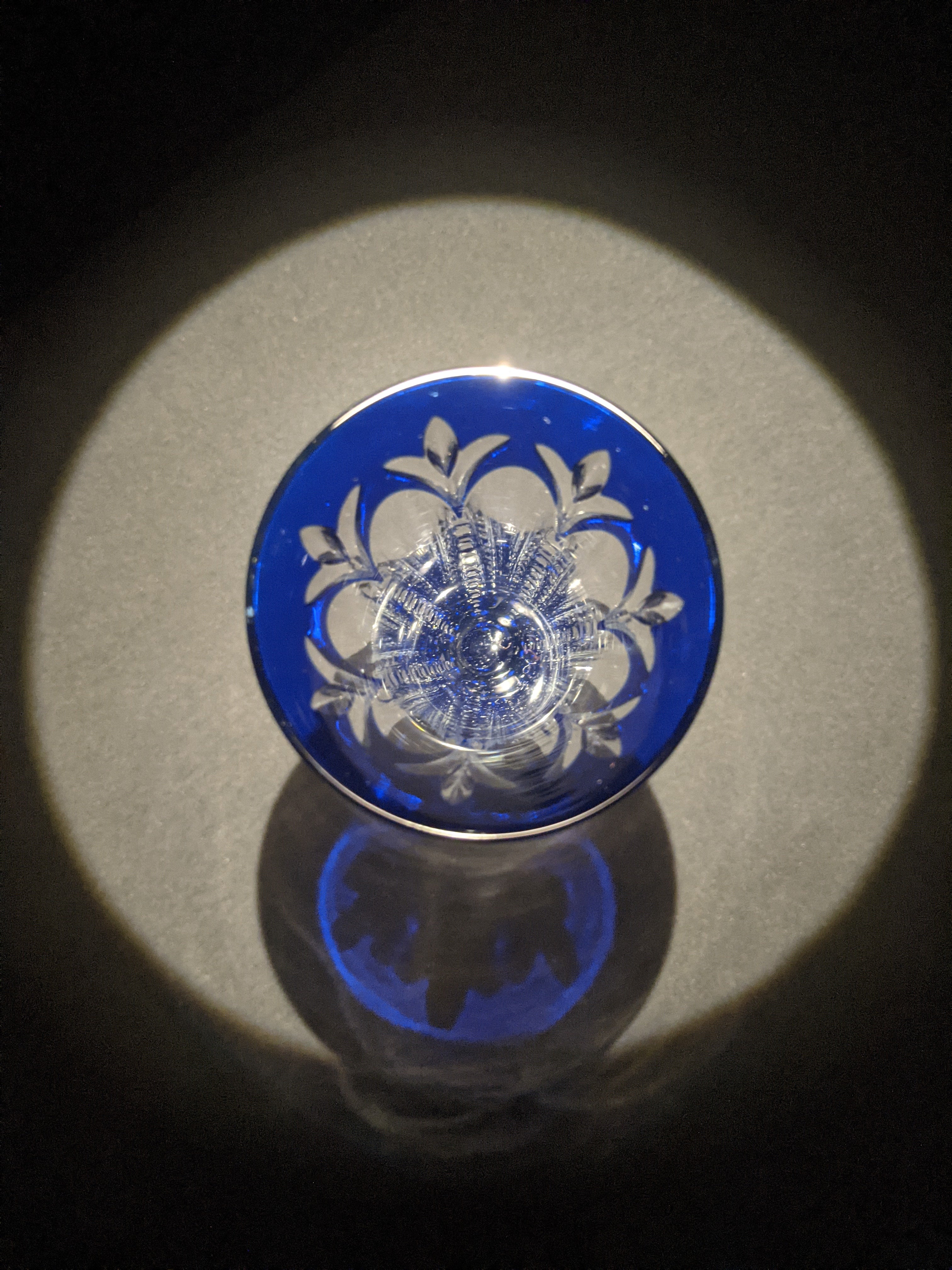 Faberge Grand Palais Crystal Colored Flutes