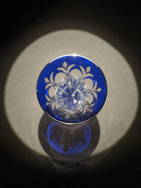 Faberge Grand Palais Crystal Colored Flutes