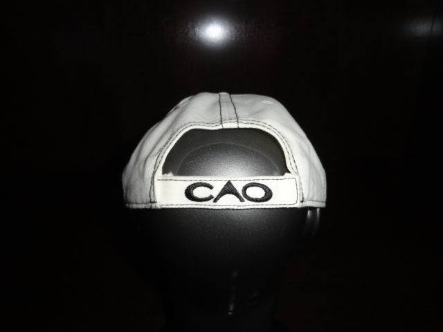CAO LA TRAVIATA Natural colored canvas baseball cap New