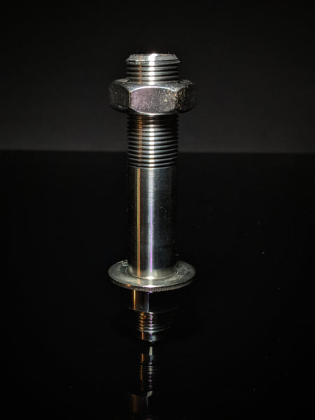 Marine Machine Thru Hull Fitting 3/8 FIP  to No 6 Flare
