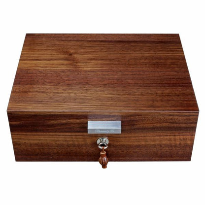 Brizard and co. The "Organic Contempo" Cigar Humidor - Figured Walnut (30/40 Count)