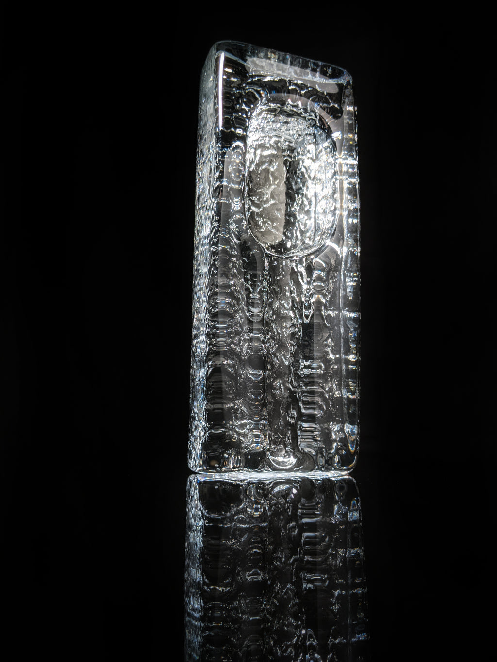 Heavy Glass Cigar Ashtray