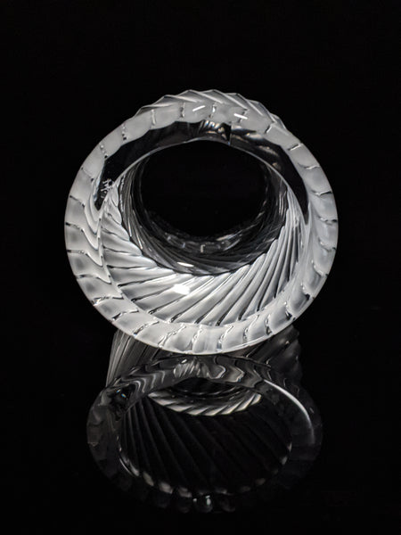 Lalique France Crystal Smyrne Ashtray
