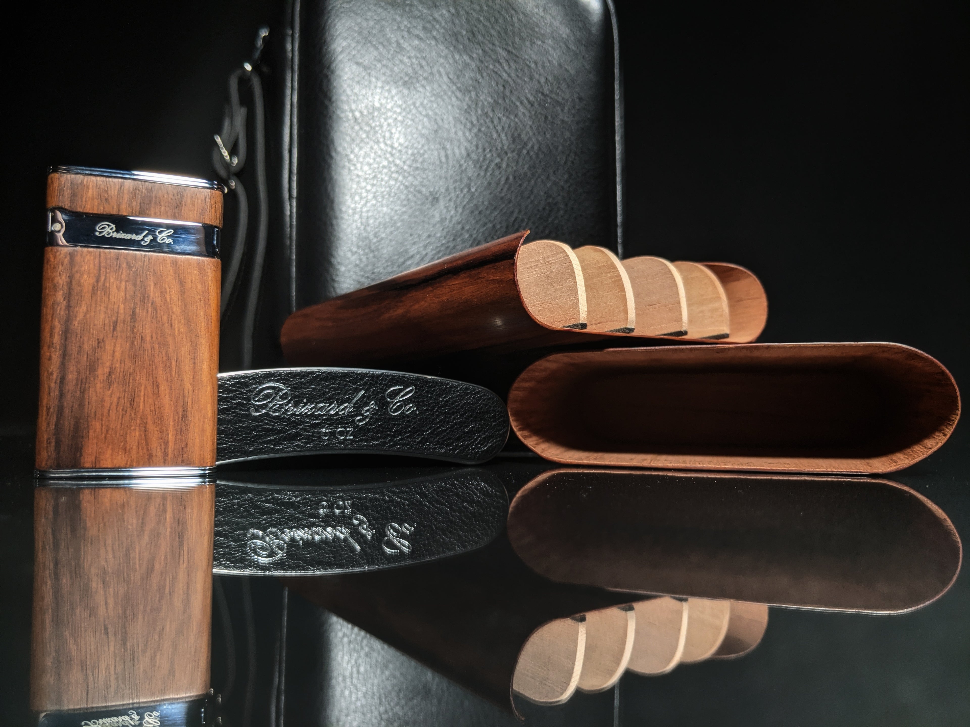 Brizard and Co Havana Exotic Wood Traveler
