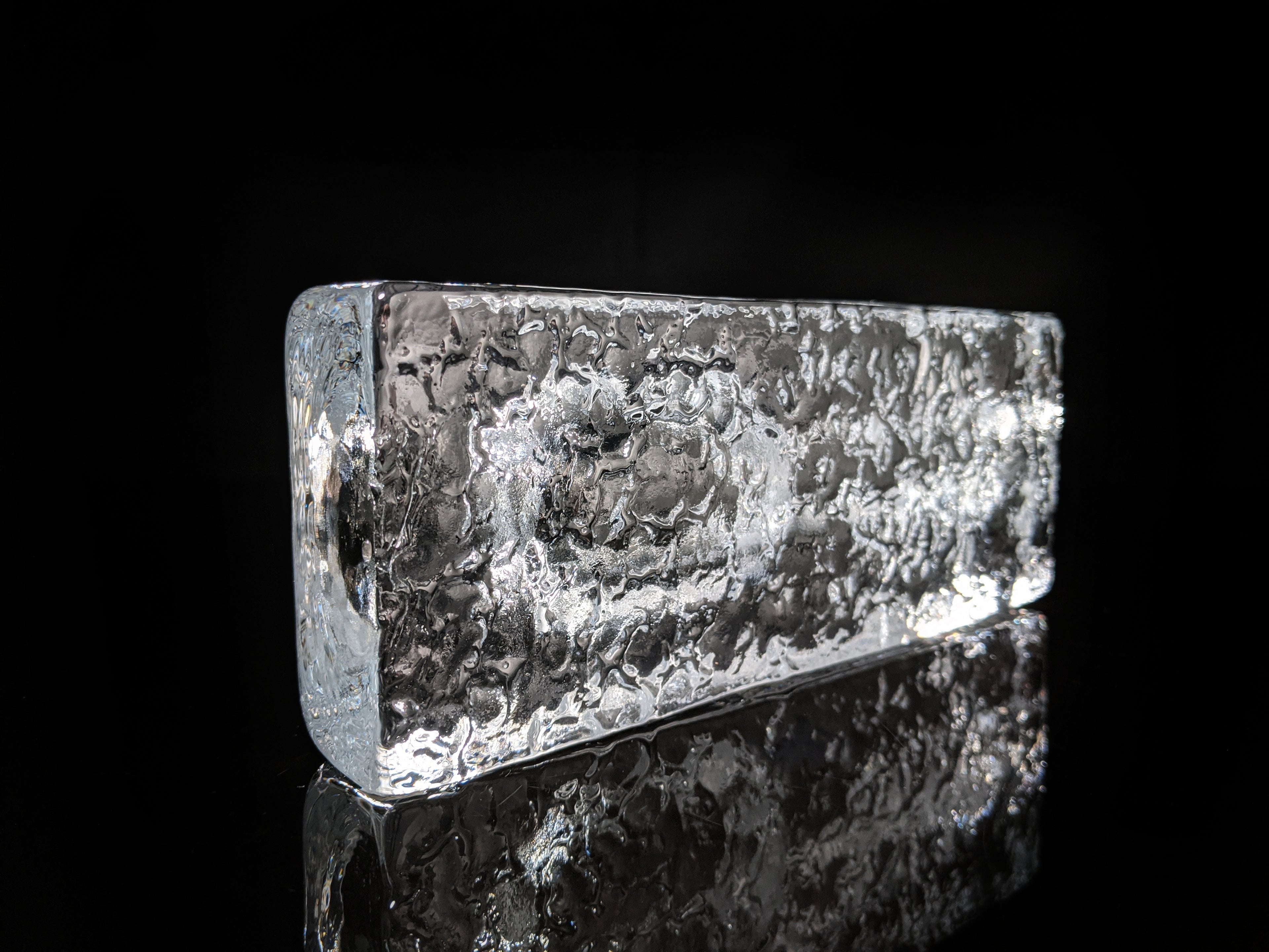 Heavy Glass Cigar Ashtray