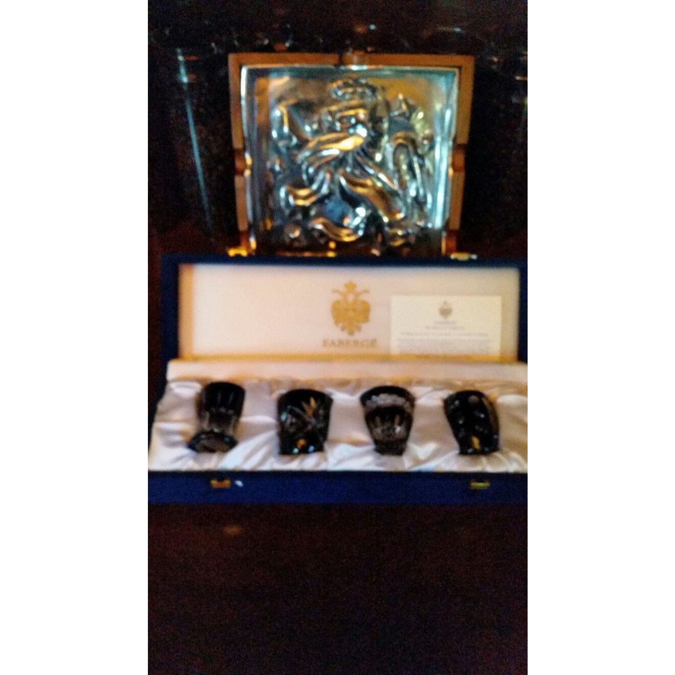 Faberge Vodka glasses Set of 4