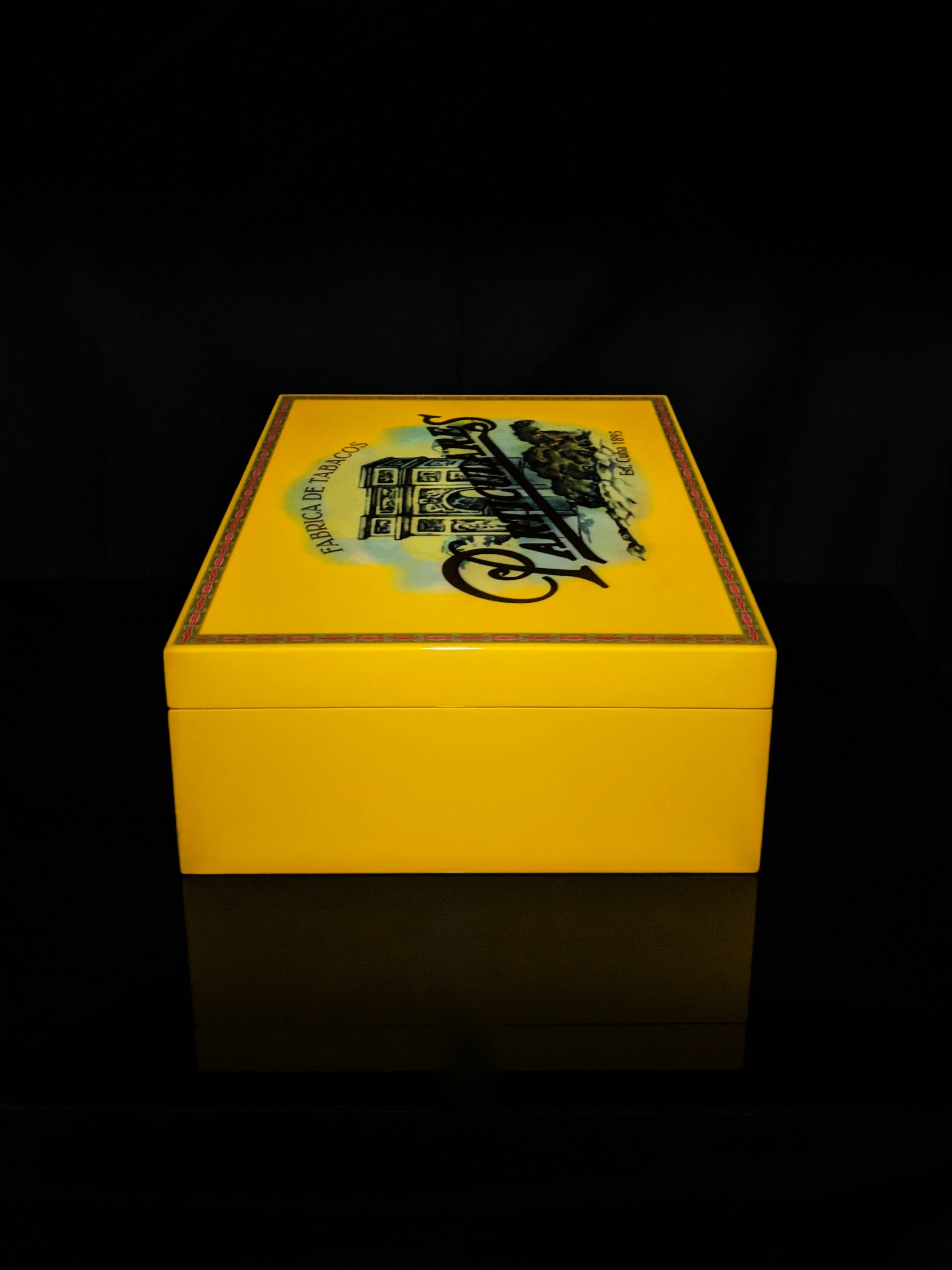 Yellow Limited Edition humidor