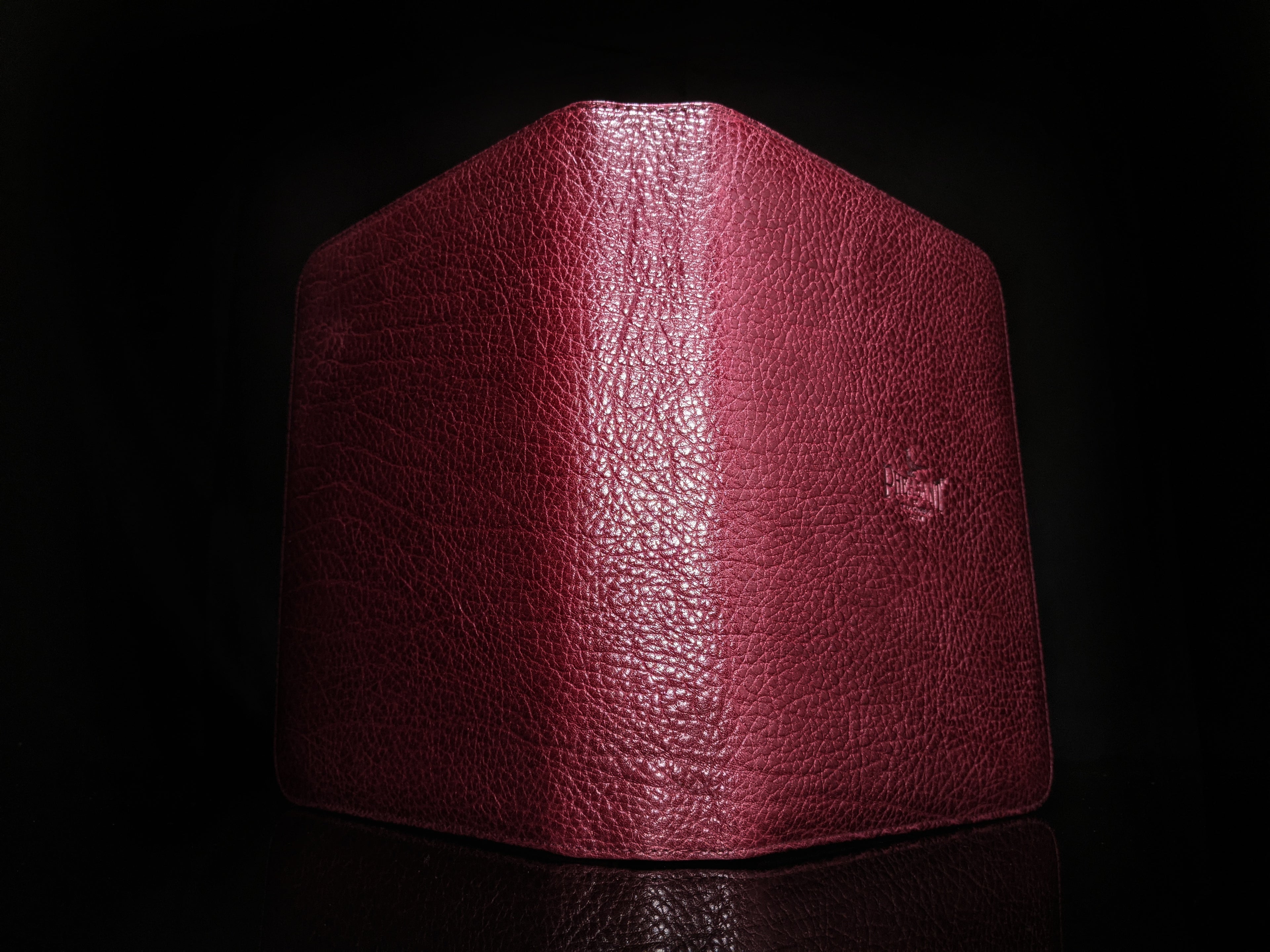 pheasant leather bordeaux carrying case NIB Made in Spain