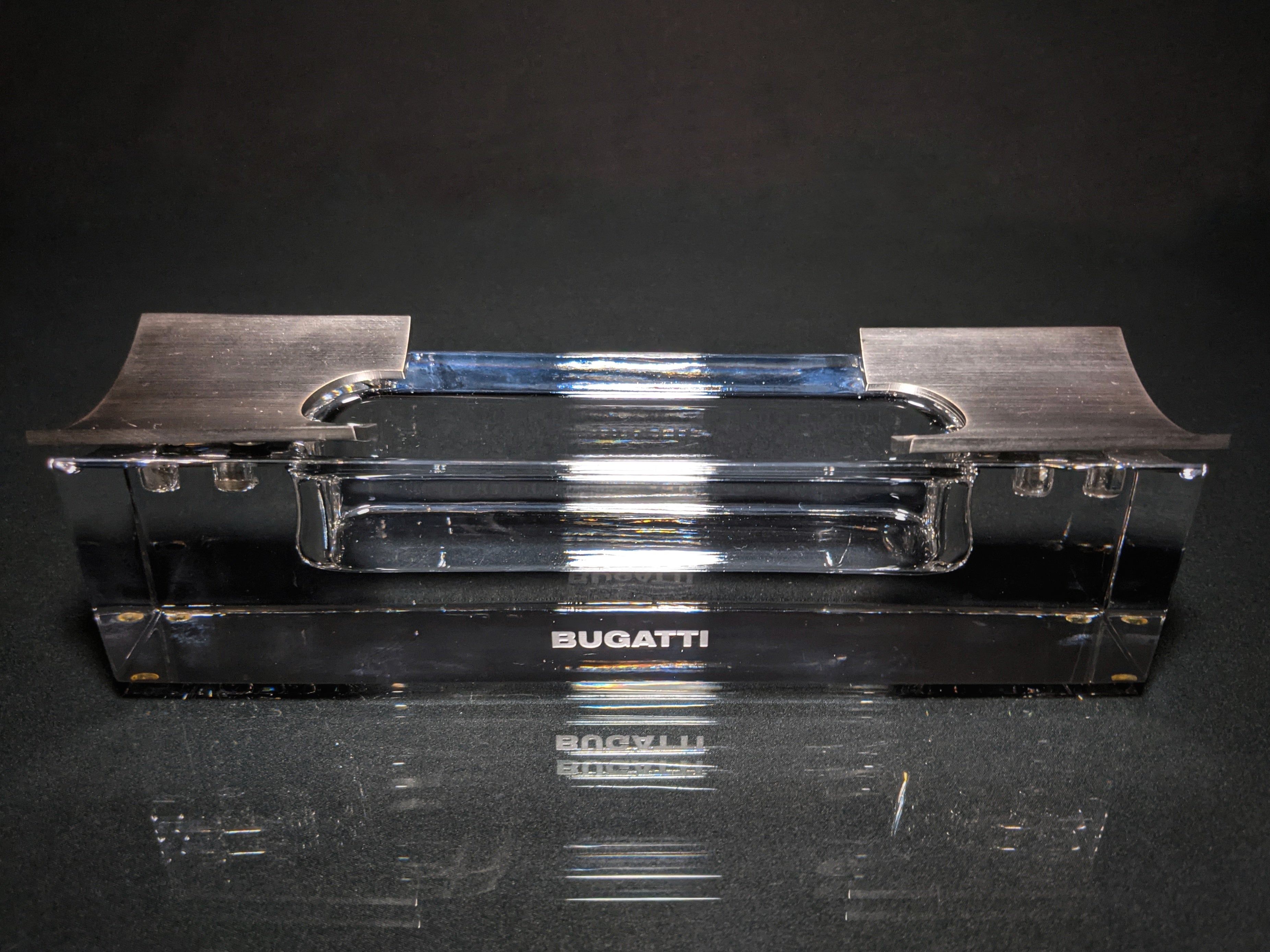Bugatti Clear Crystal Cigar Ashtray
