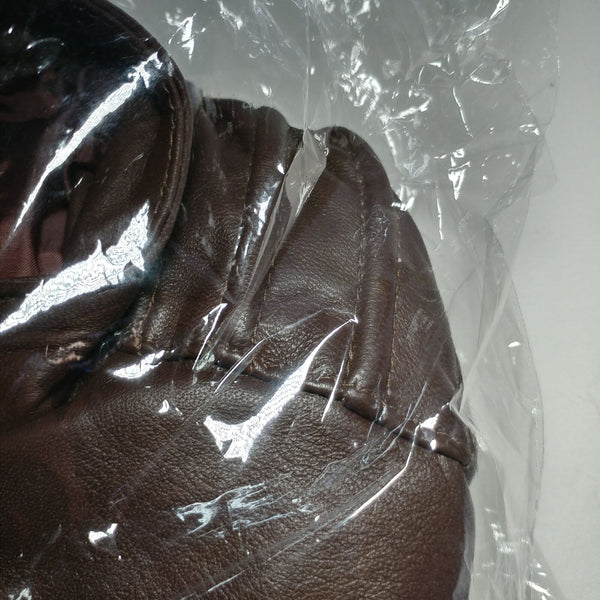 Decimal | Men's Brown Leather Jacket | Size: Large | Style:U60-L | NEW