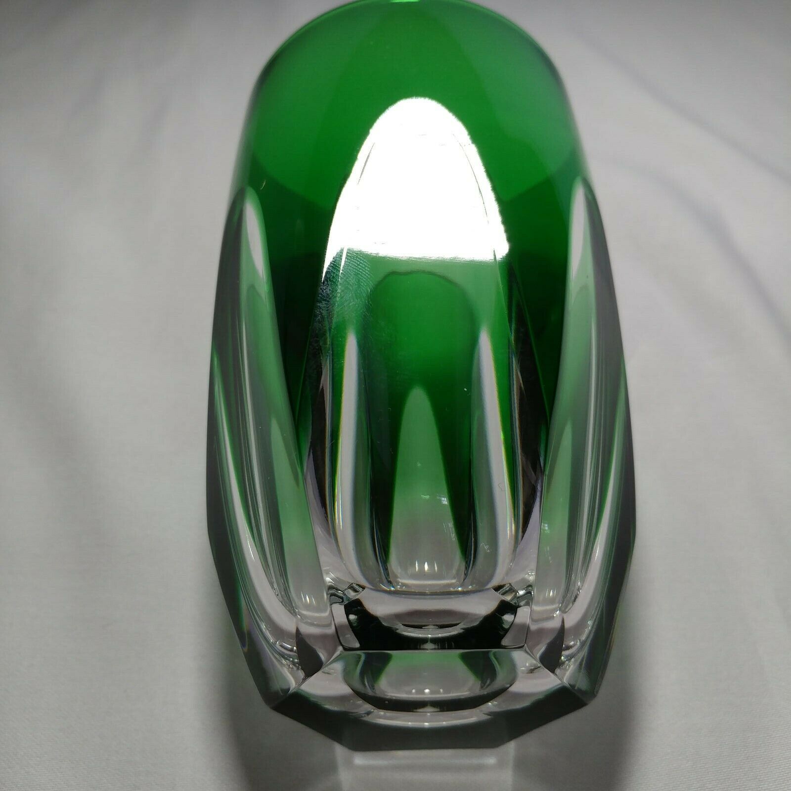 Fabergé Crystal Emerald Green Glass