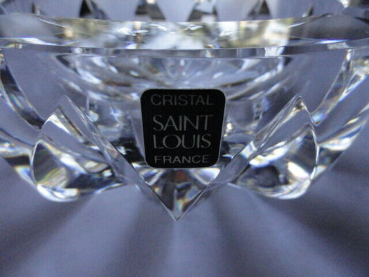 Saint Louis Clear Ashtray 7" diameter