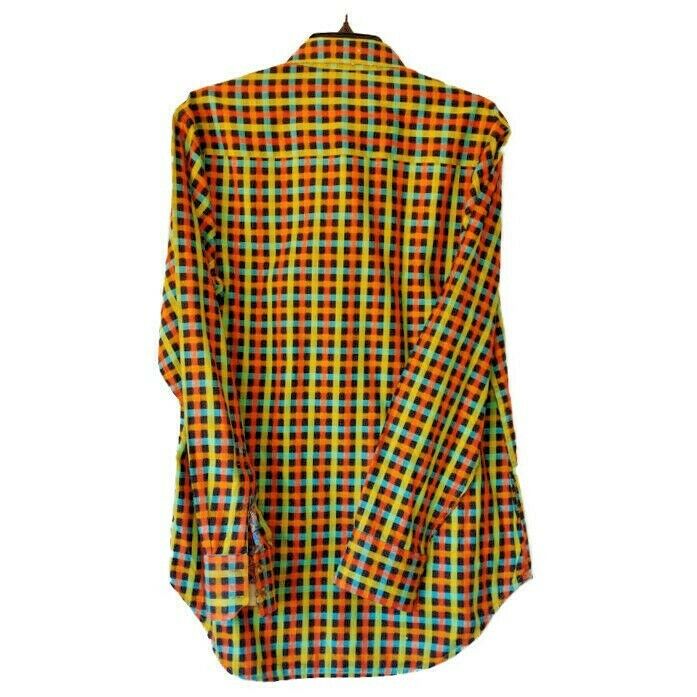 Robert Graham - Colorful Long Sleeve - Men's Medium Button Down Classic Fit