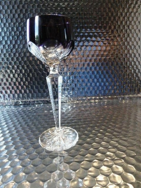 Faberge Lausanne Purple Liqueur Glass