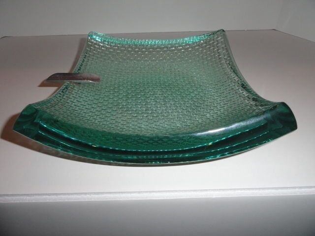 Stephen Schlanser Studio Art Glass Ashtray