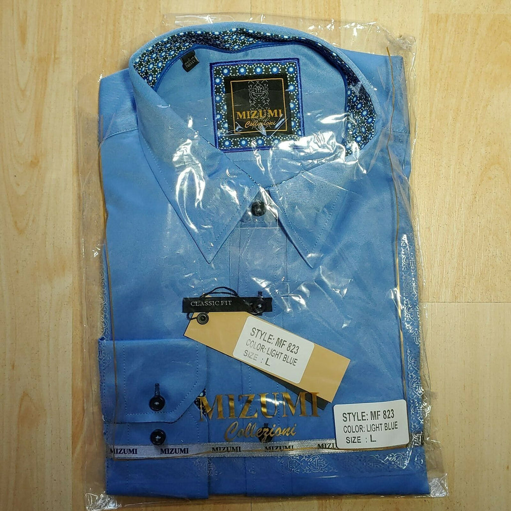 Mizumi | Blue | Men's Large Classic Fit | Style: MF823