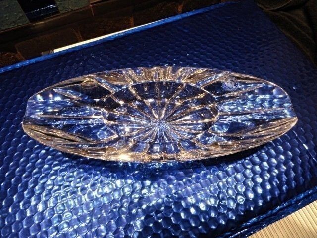 diamond crown Windsor crystal collection ashtray