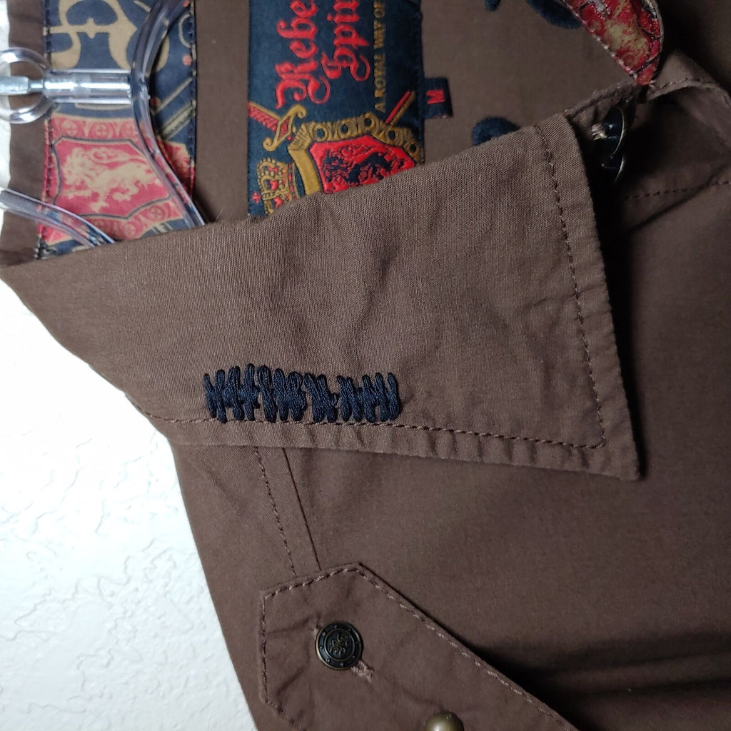 Rebel Spirit  Brown King of Kings Shirt Men's Medium