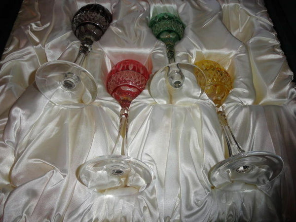Faberge Xenia Goblet  Glasses set of 4