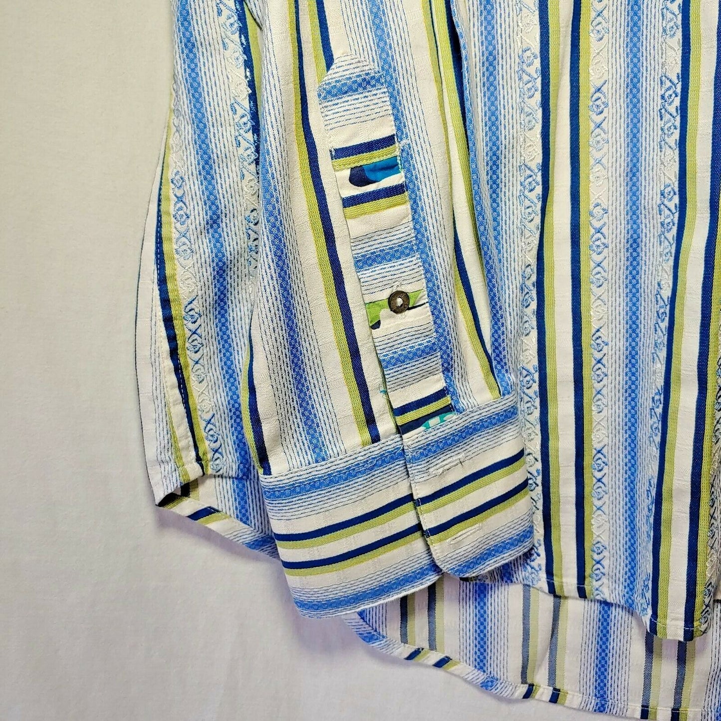 Robert Graham - Colorful Long Sleeve - Men's Medium Button Down Classic Fit
