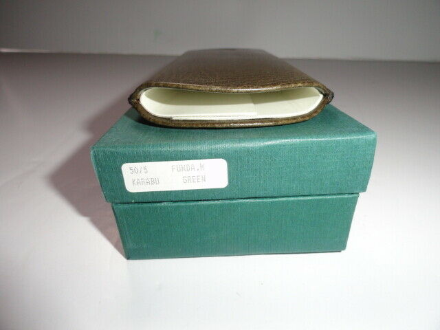 Pheasant Leather Eye Glass Case 3"wide