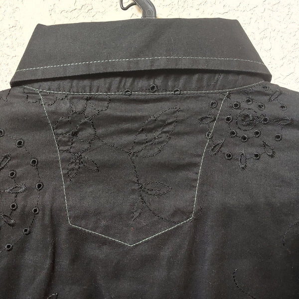 Georg Roth | Los Angeles | Men's Black Long sleeve Button down Casual Shirt