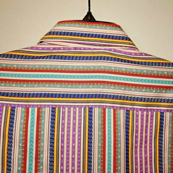 Robert Graham - Colorful Long Sleeve - Men's Medium Button Down Classic Fit