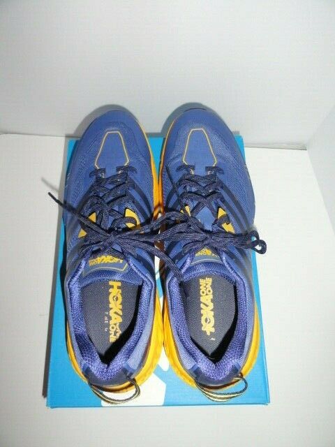 Hoka One Speedcoat 3 Blue & Gold size 13 M