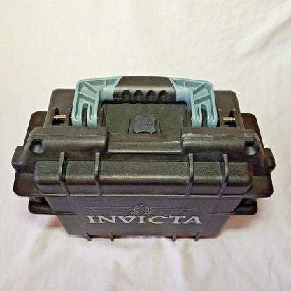 Invicta IG0097-SMIS-B 3 slot Black Plastic Watch Box Case