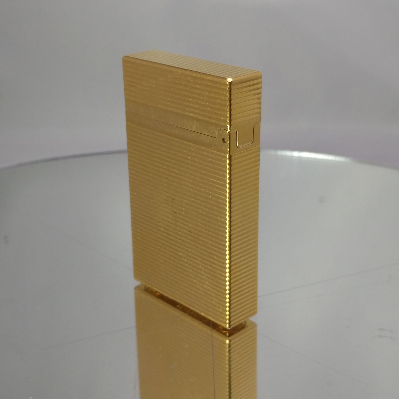 S.T. Dupont Gold Plated Horizontal Lines